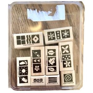 Stampin’ Up! “Suitable for Framing” Rubber Stamp Set (2004)
